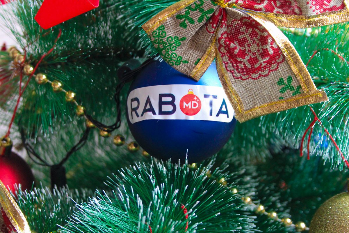 Новогодние подарки от Rabota.md!